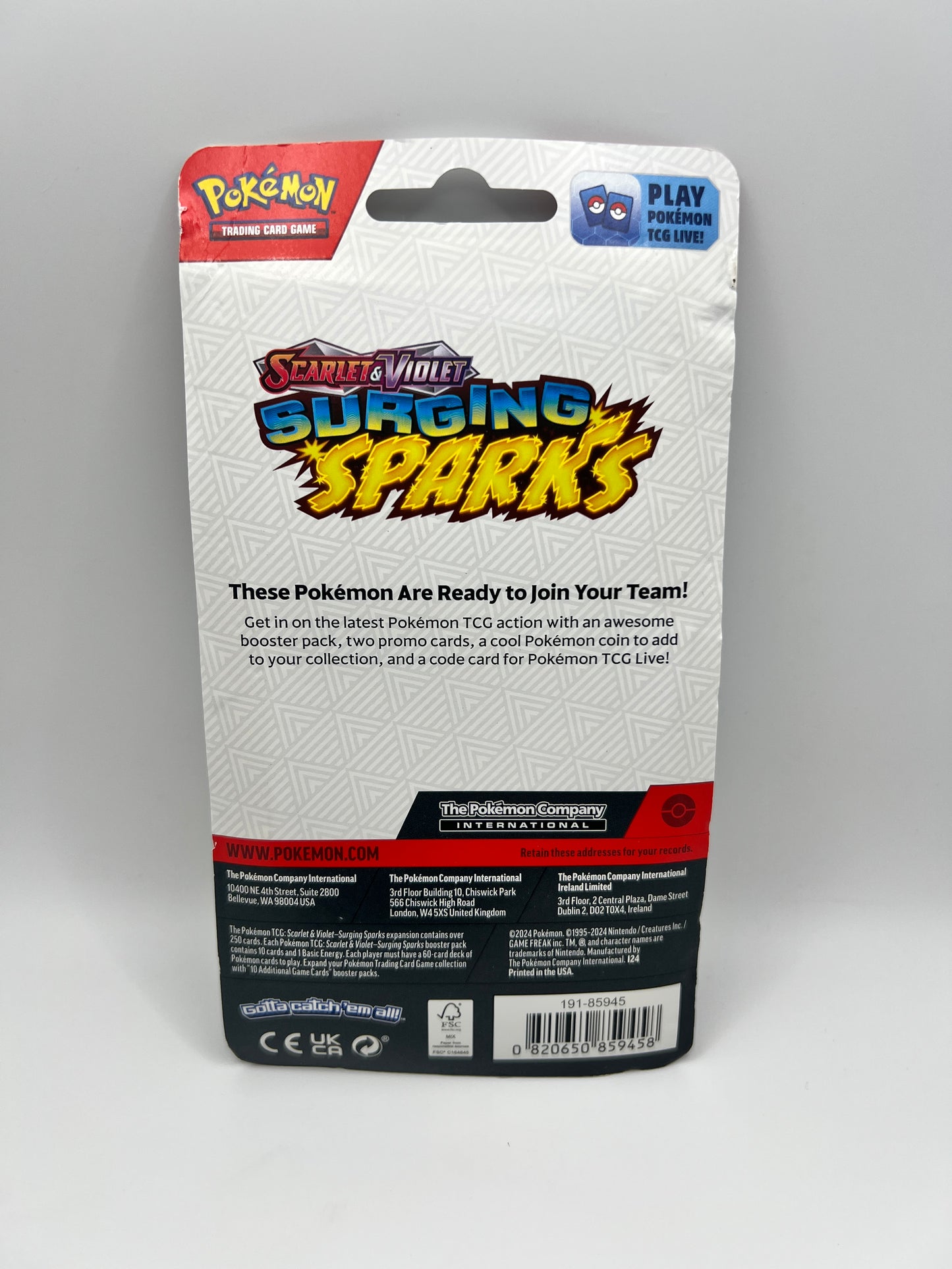Surging Sparks - Single Pack Blister [Sinistcha]